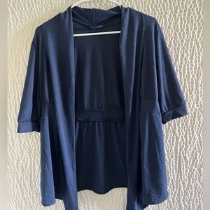 American City Wear Navy Blue Cardigan